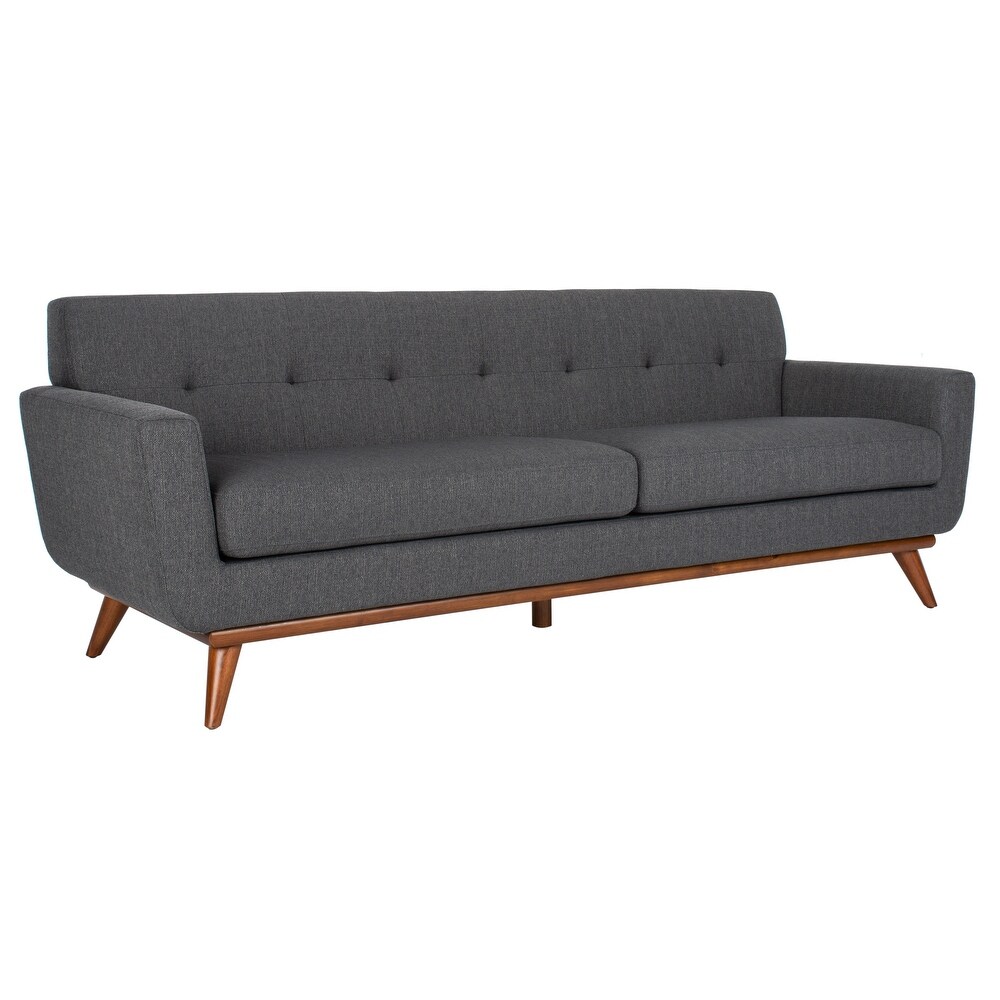 SAFAVIEH Couture Opal Linen Tufted Sofa.   89.8\