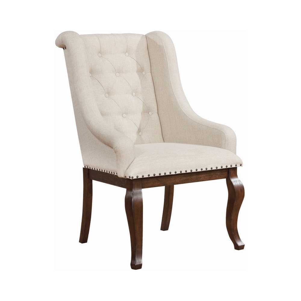 Coaster Furniture Brockway Cove Tufted Arm Chairs (Set of 2)