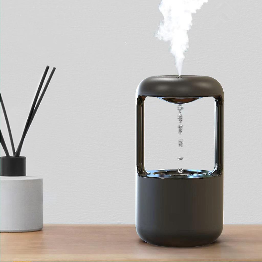 Anti-gravity Water Drop Humidifier Atmosphere Light Aroma Diffuser