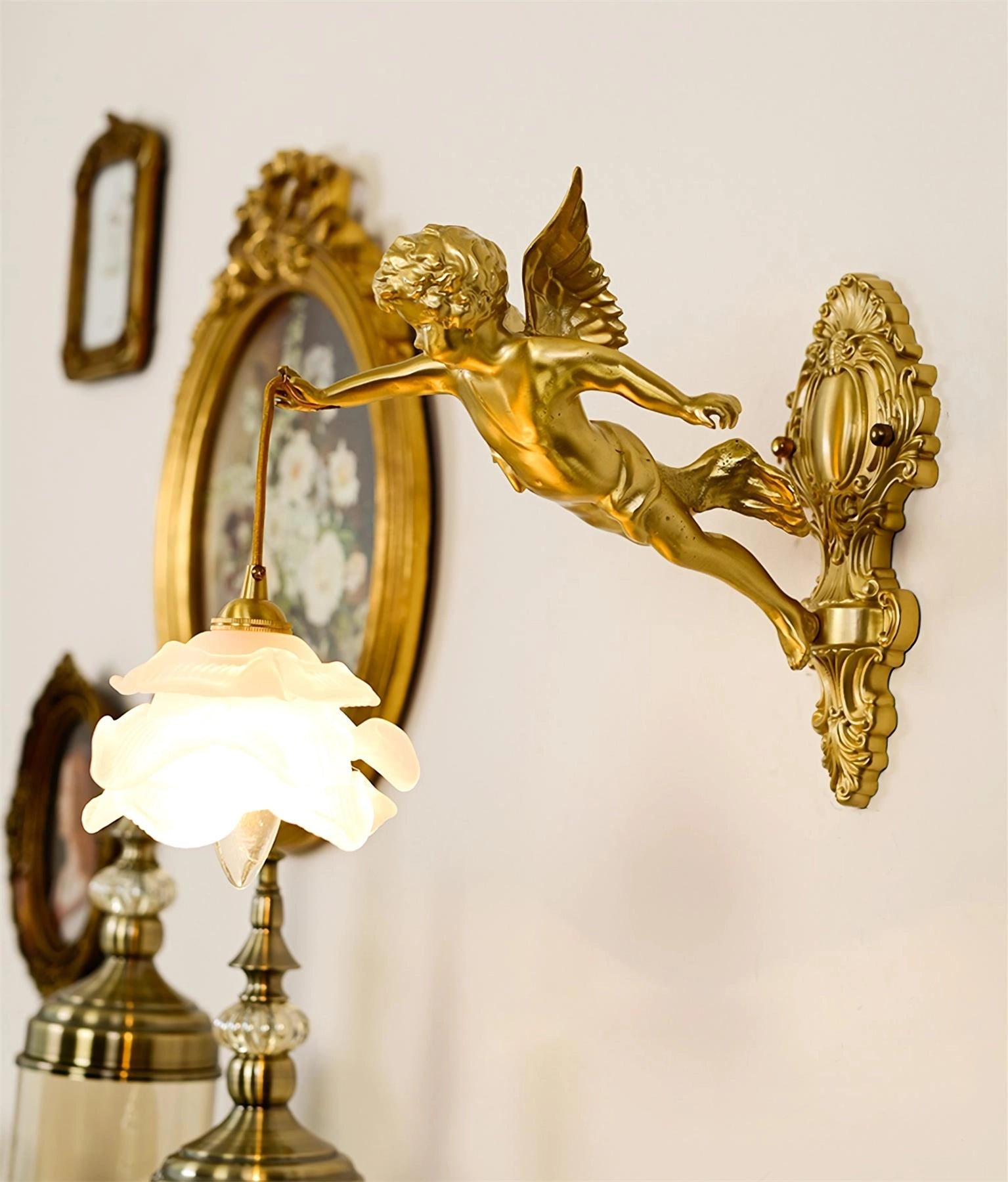 Flying Angel Wall Light