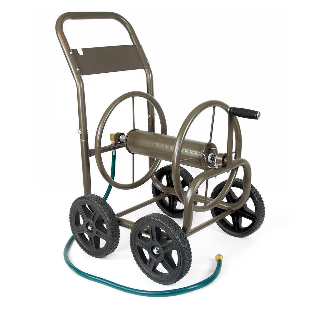 Hampton Bay 250 ft. 4-Wheel Garden Water Hose Cart 840-HB