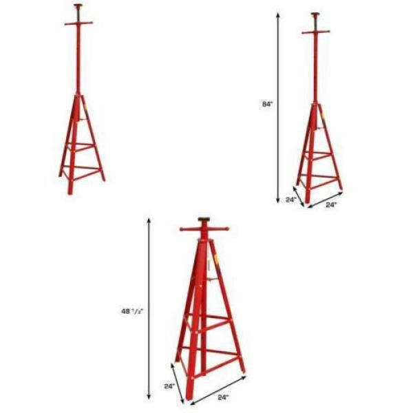 STARK USA 2-Ton Steel Tripod Jack Under Hoist Stand 58051-H1