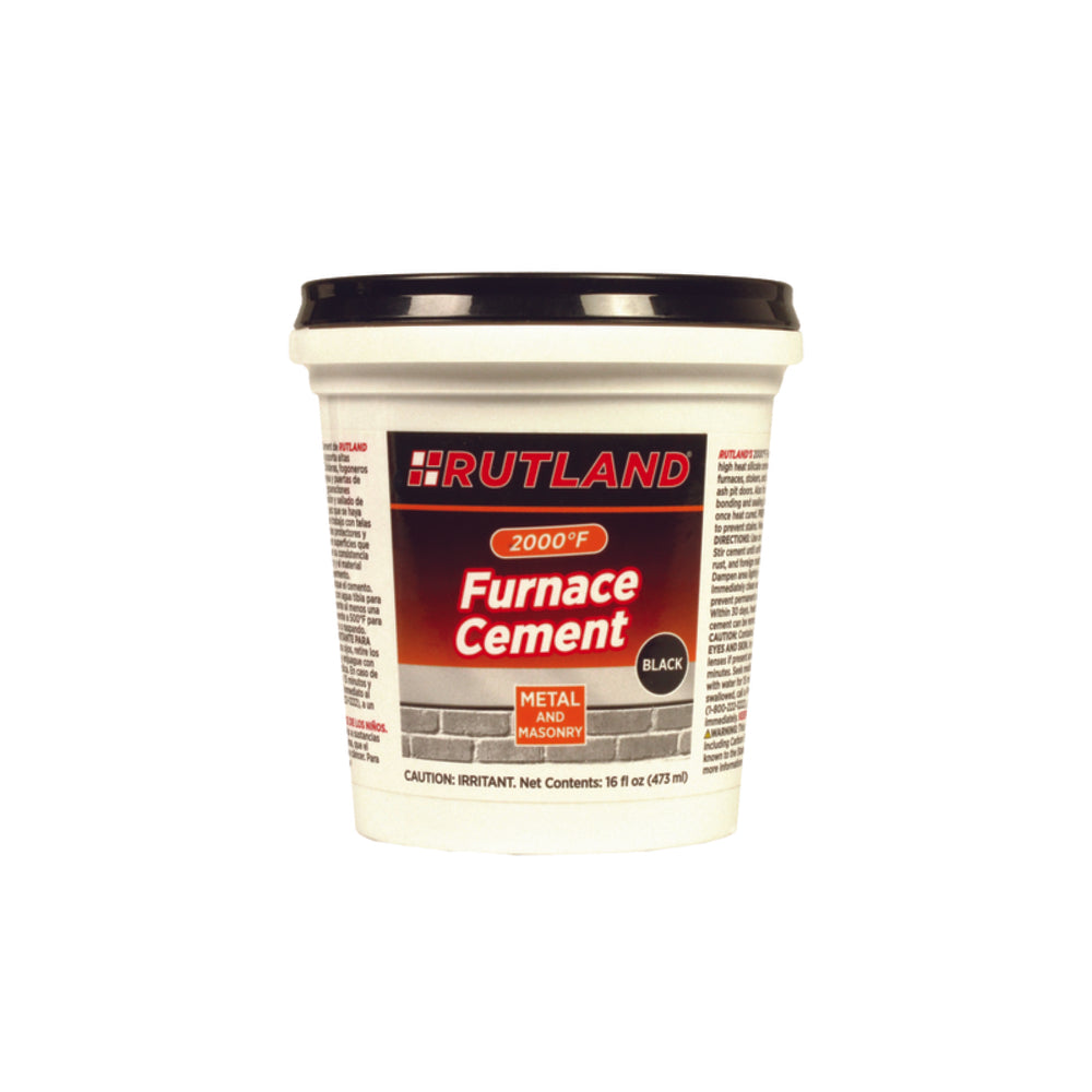 FURNACE CEMENT BLK 16OZ