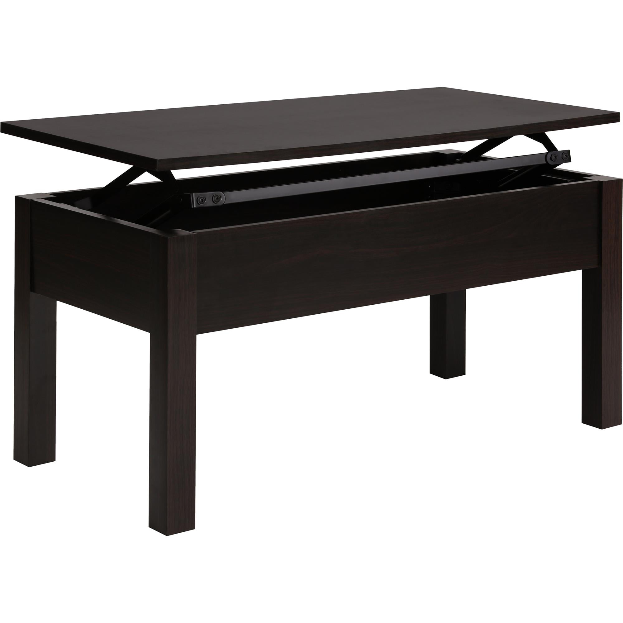 Mainstays Lift Top Coffee Table， Espresso