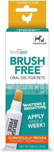 TevraPet Brush Free Dog and Cat Oral Gel