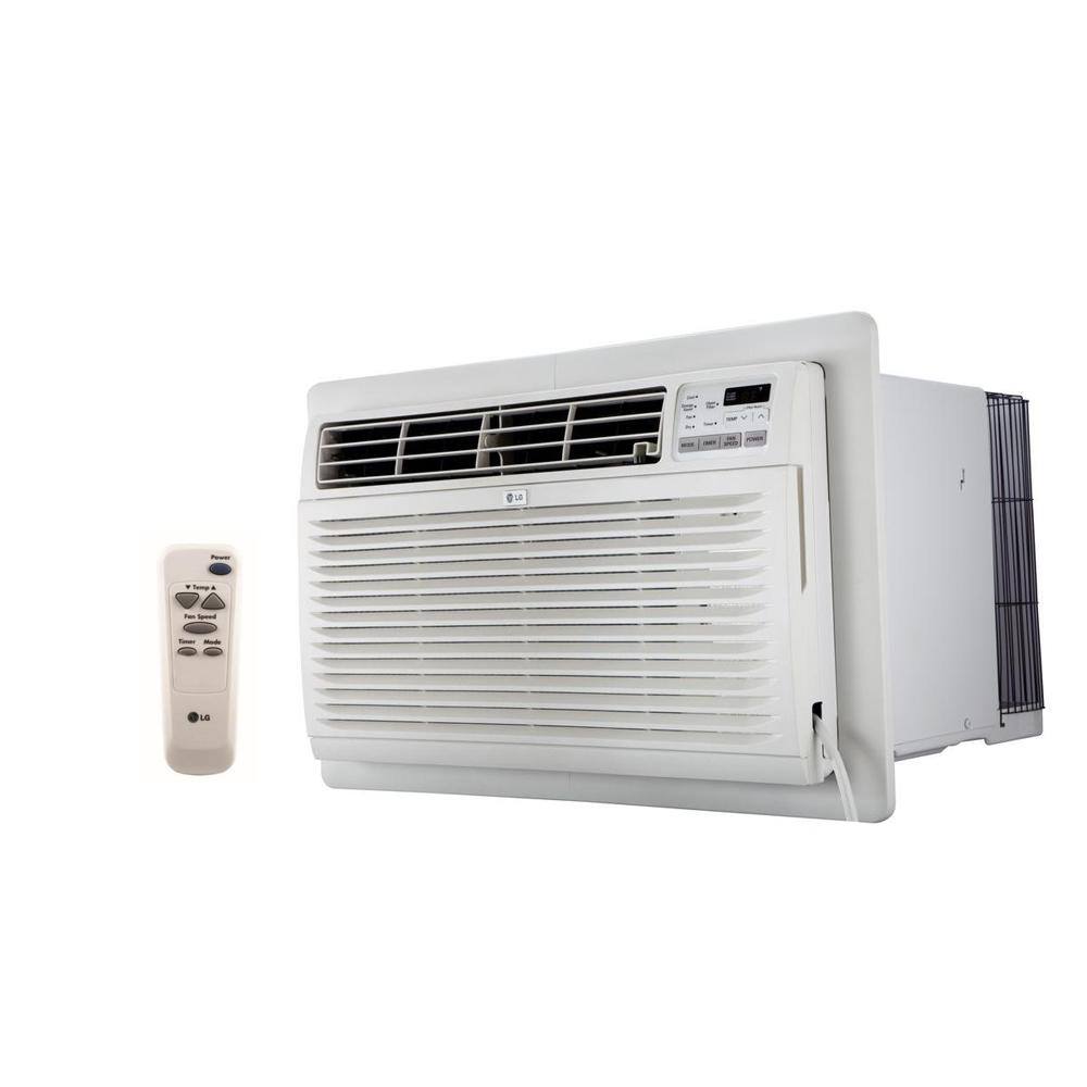 LG 11800 BTU 115-Volt Through-the-Wall Air Conditioner LT1216CER Cools 550 Sq. Ft. with ENERGY STAR and Remote LT1216CER