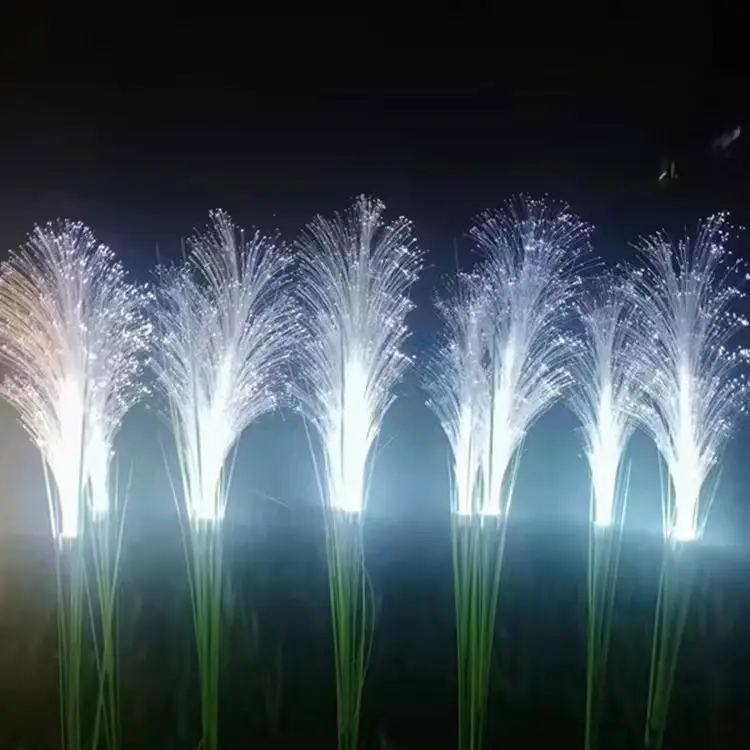 solar reed shaped led   light Outdoor Solar LED Lawn Lights Waterproof   Garden   Decoration Light