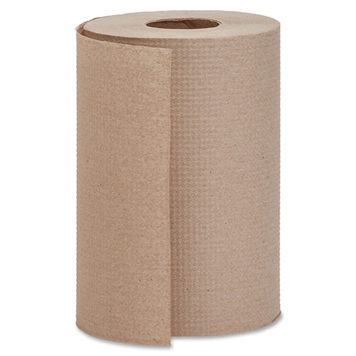 Genuine Joe 22200 Brown Bulk Hardwound Roll Paper Towels | 7 7