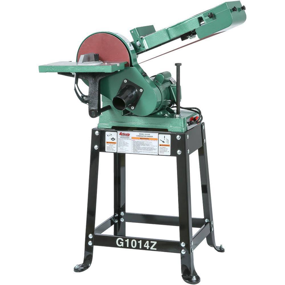 Grizzly Industrial 6 in. x 48 in. Belt 9 in. Disc Z Series Combination Sander G1014Z