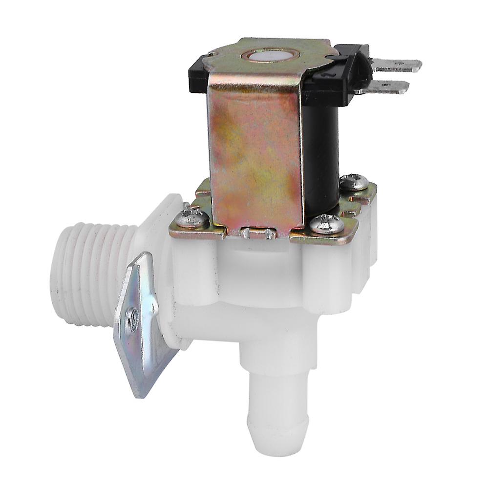 Water Air Inlet Valve Electric Solenoid Nc Inlet Switch G1/4in Ac220v