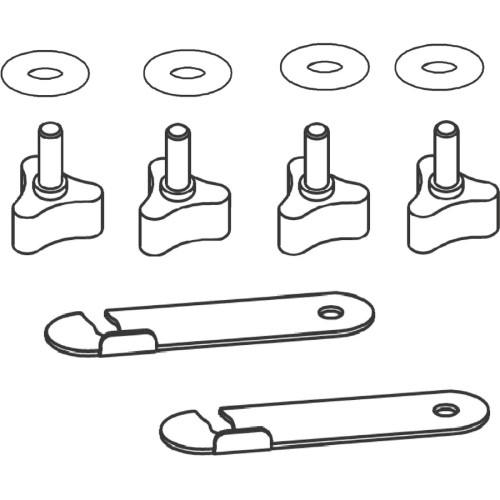 Lorell Training Table Metal Connector (60723)