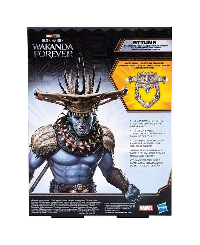 Black Panther Marvel Studios Wakanda Forever Attuma Shark Armor Mask