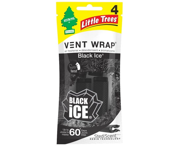 Little Tree Vent Wrap Black Ice CTK-52731-24