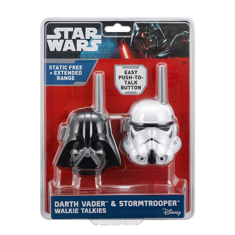 KIDdesigns Star Wars Darth Vader and Stormtrooper Walkie Talkies