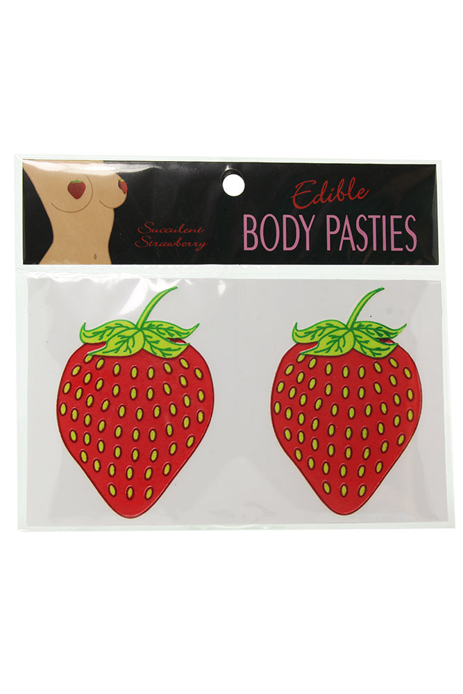 Edible Body Pasties in Strawberry