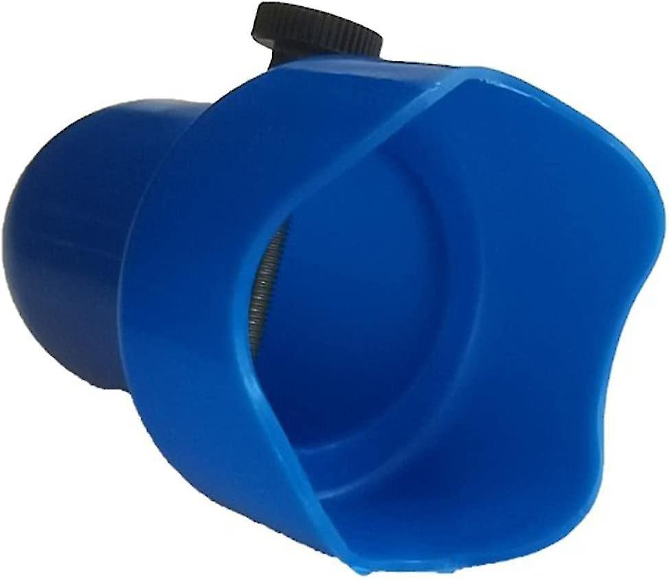 Trampoline End Caps - Blue Safety Net For Jumping Bed Post - Post Cap With Screws(6 Pcs)