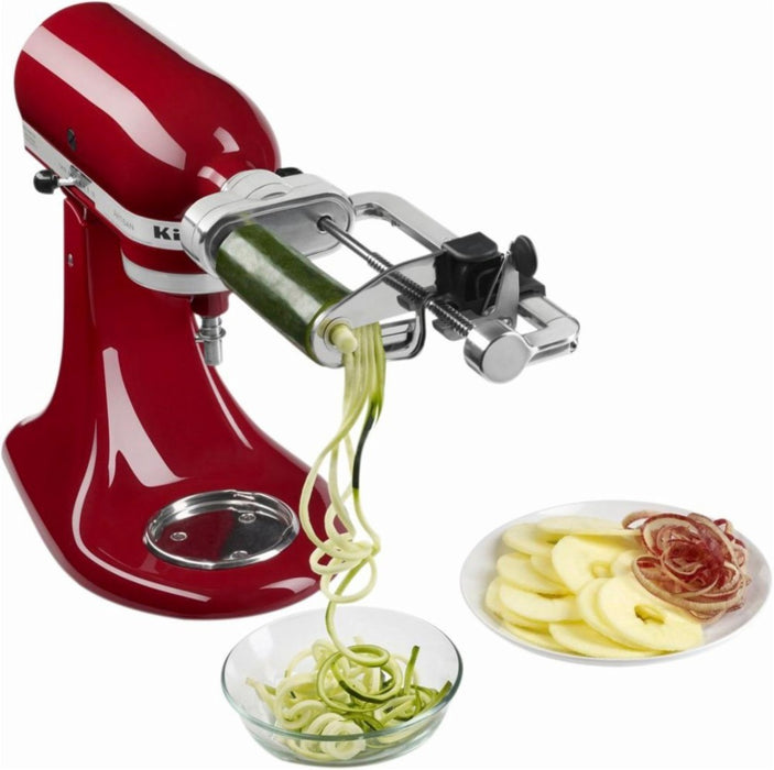 KitchenAid KSM1APC 5 Blade Spiralizer with Peel Core and Slice  Meta