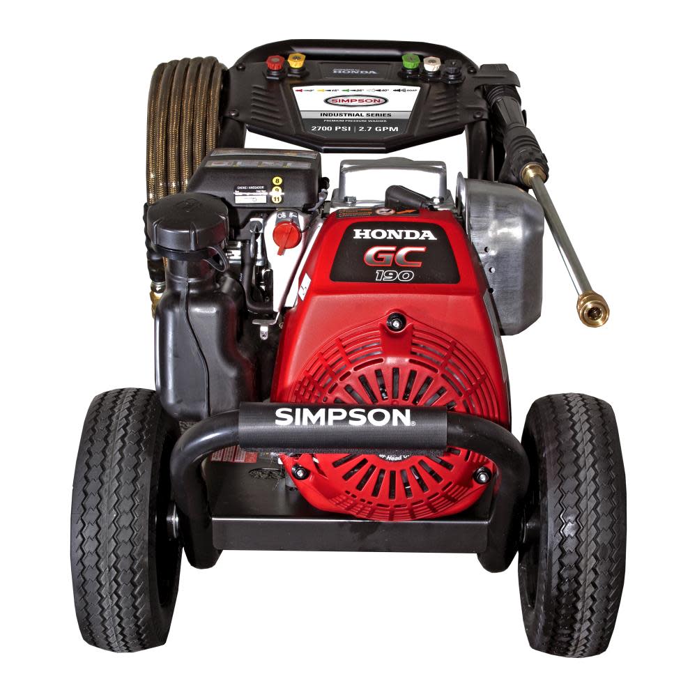 Industrial Pressure Washer 2700PSI 2.7GPM ; 49 State Certified ;