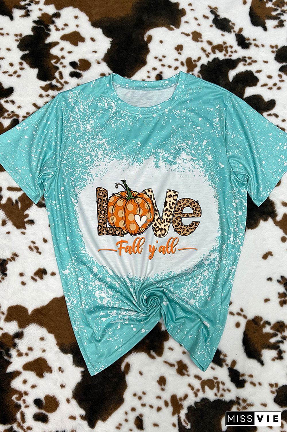 Love Fall Y'All Pumpkin Graphic Tee Wholesale