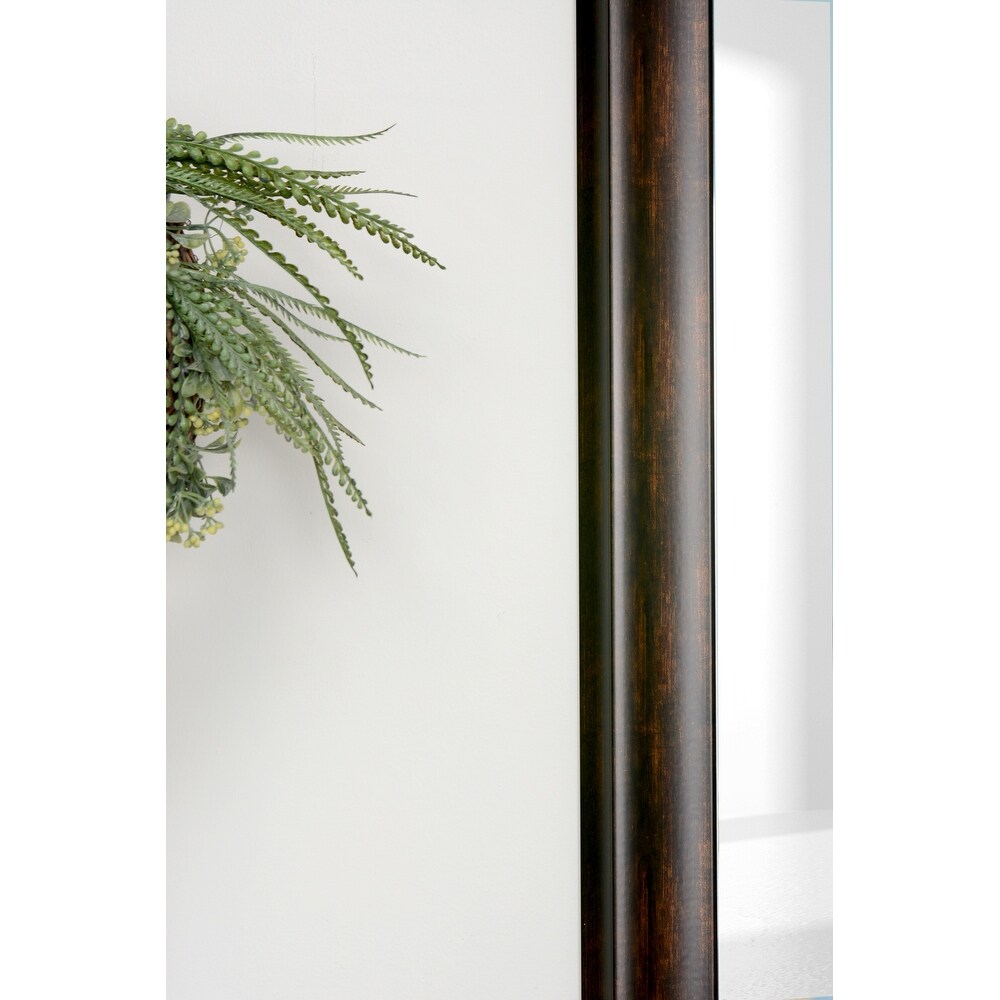 Deep Copper Extra Large Framed Wall Mirror