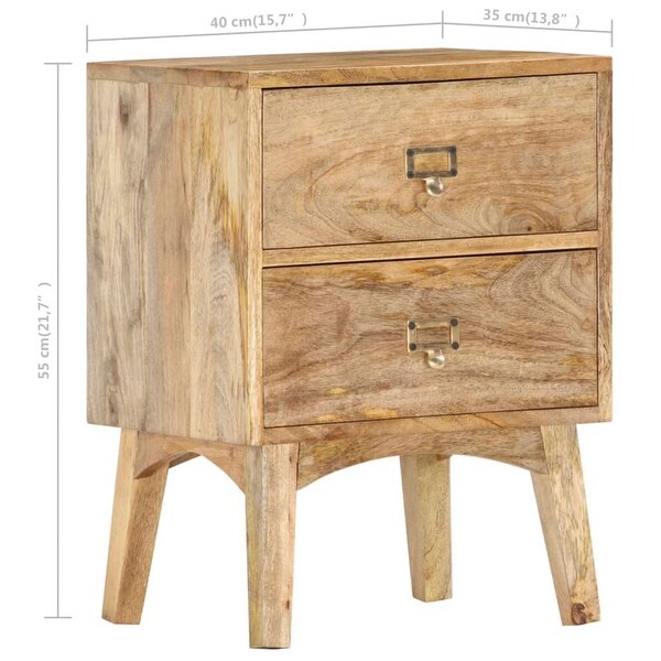 Bedside Cabinet Nightstands 15.7