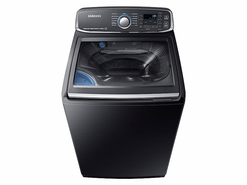 Samsung WA52M7750AV 5.2 Cu. Ft. Activewash™ Top Load Washer In Black Stainless Steel