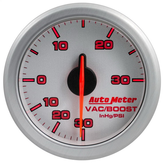 Auto Meter 9159 UL Airdrive Boost/Vac Silver