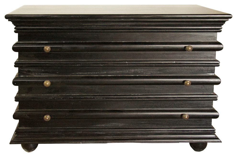 Ascona Chest  Small   Traditional   Accent Chests And Cabinets   by Noir  Houzz