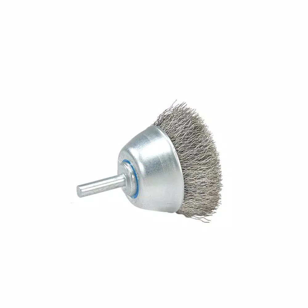 WALTER SURFACE TECHNOLOGIES 2-3/8 in. Mounted Brush with Crimped Wires and#8211; XDC Depot