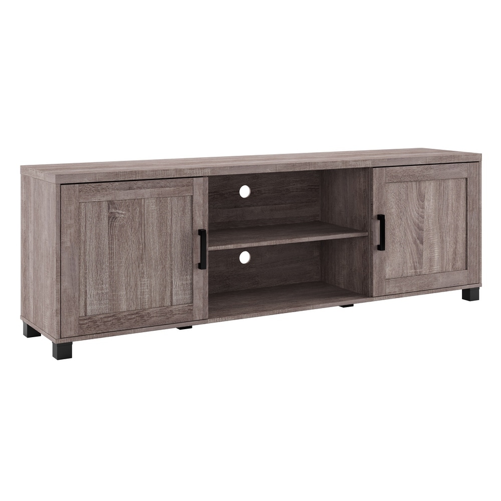 CorLiving TV Stand with Doors  TVs up to 85\