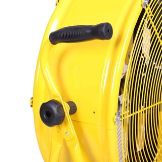 Stanley 24 in. 2-Speed Direct Drive Cradle Drum Fan with Adjustable Tilt ST-24DCT