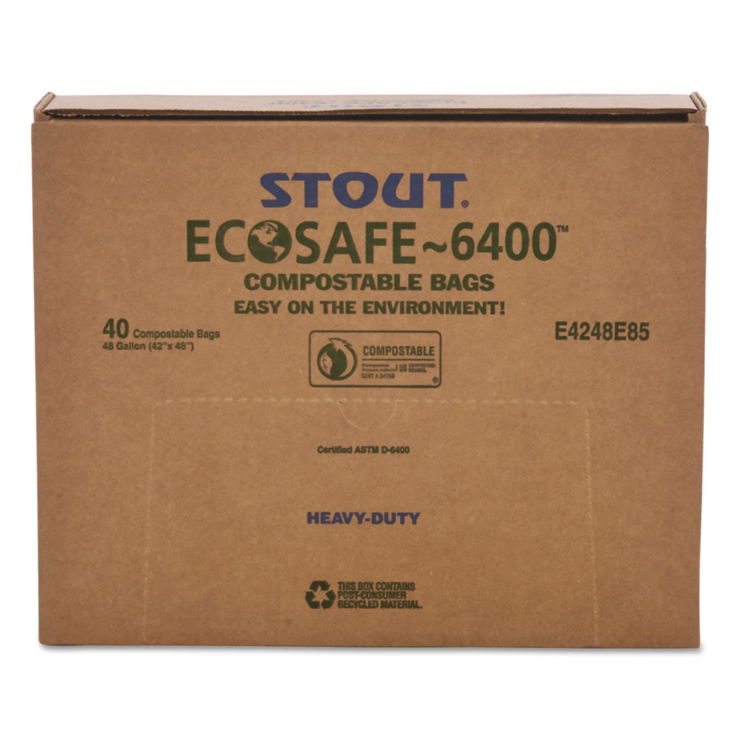 EcoSafe-6400 Bags by Stoutandreg; by Envisionandtrade; STOE4248E85