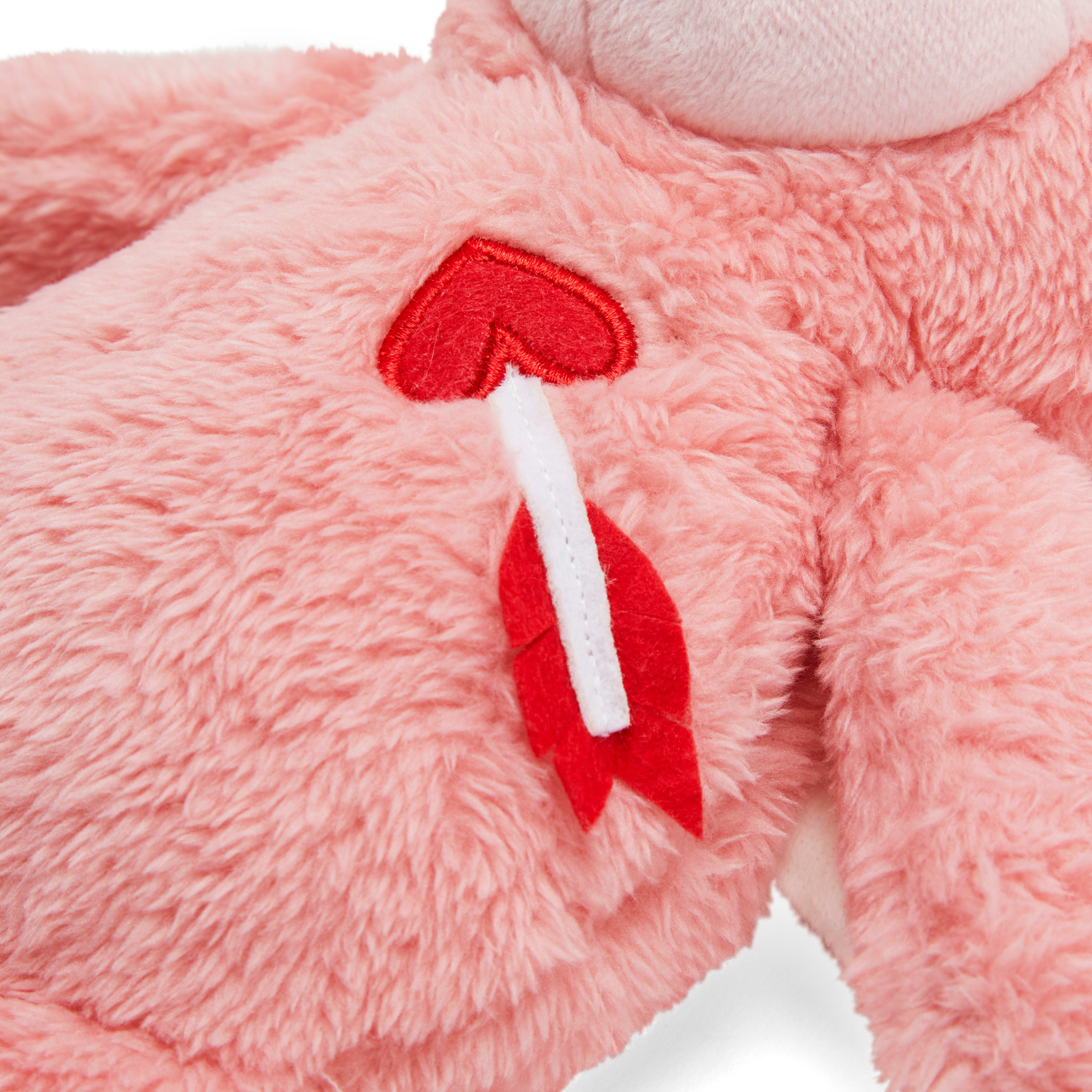 YOULY Valentines Day Cupig Plush Dog Toy， Medium