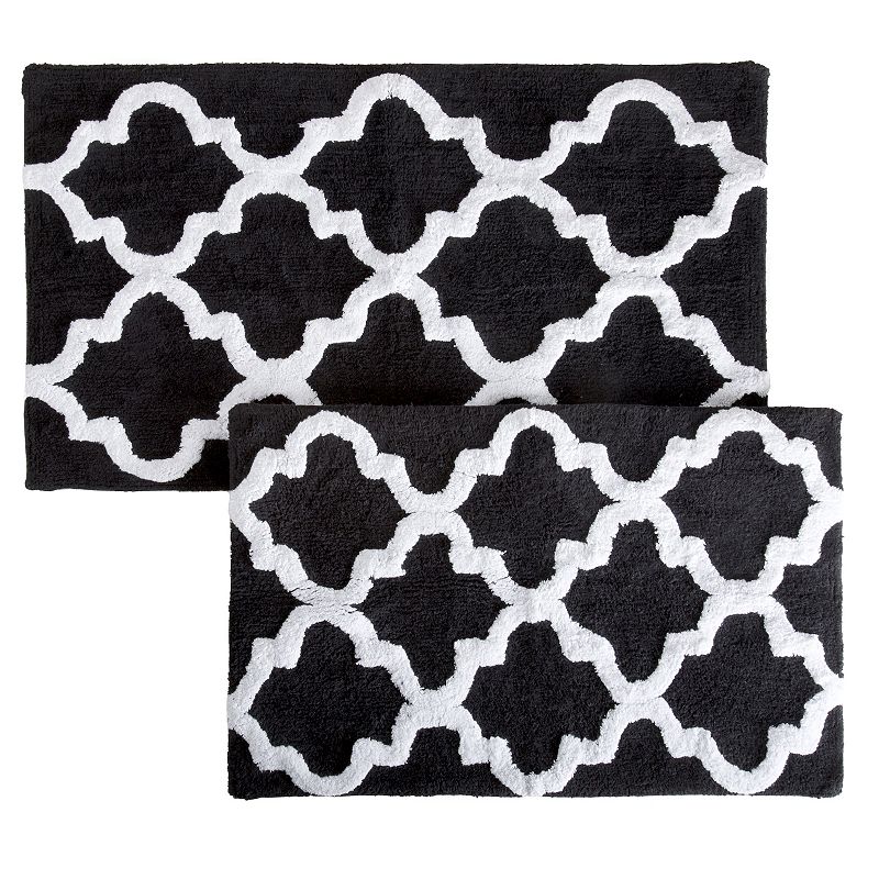 Portsmouth Home 2-piece Trellis Bath Mat Set