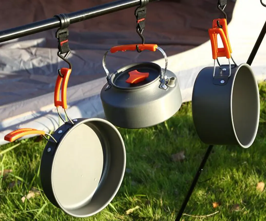 camping   hiking stove cookware set combination