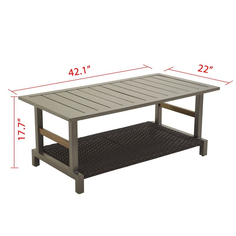 Patio Festival Outdoor Thermal Transfer Coffee Table