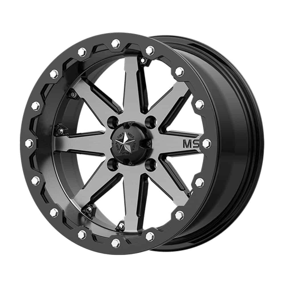 MSA Offroad Wheels M21 LOK MA21 14X10 4X110 CHARCOAL -10MM