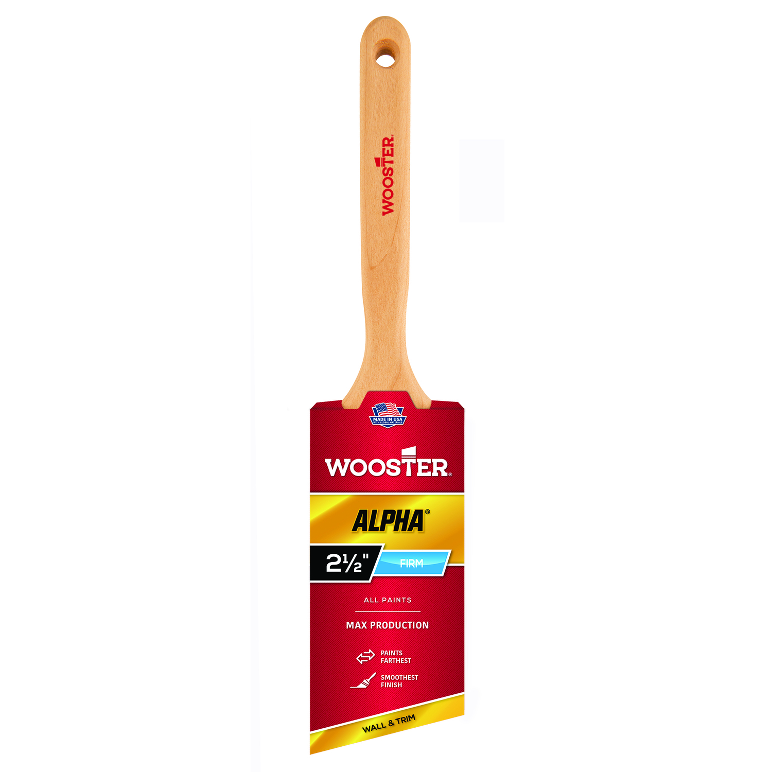 Wooster Alpha 2-1/2 in. Angle Paint Brush