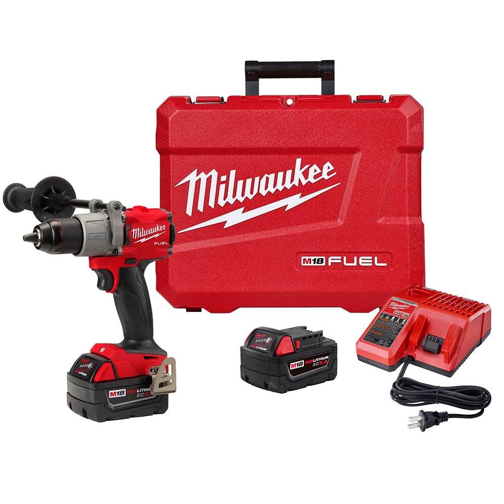 Milwaukee M18 FUEL 1/2 Hammer Drill Kit 2804-22 from Milwaukee