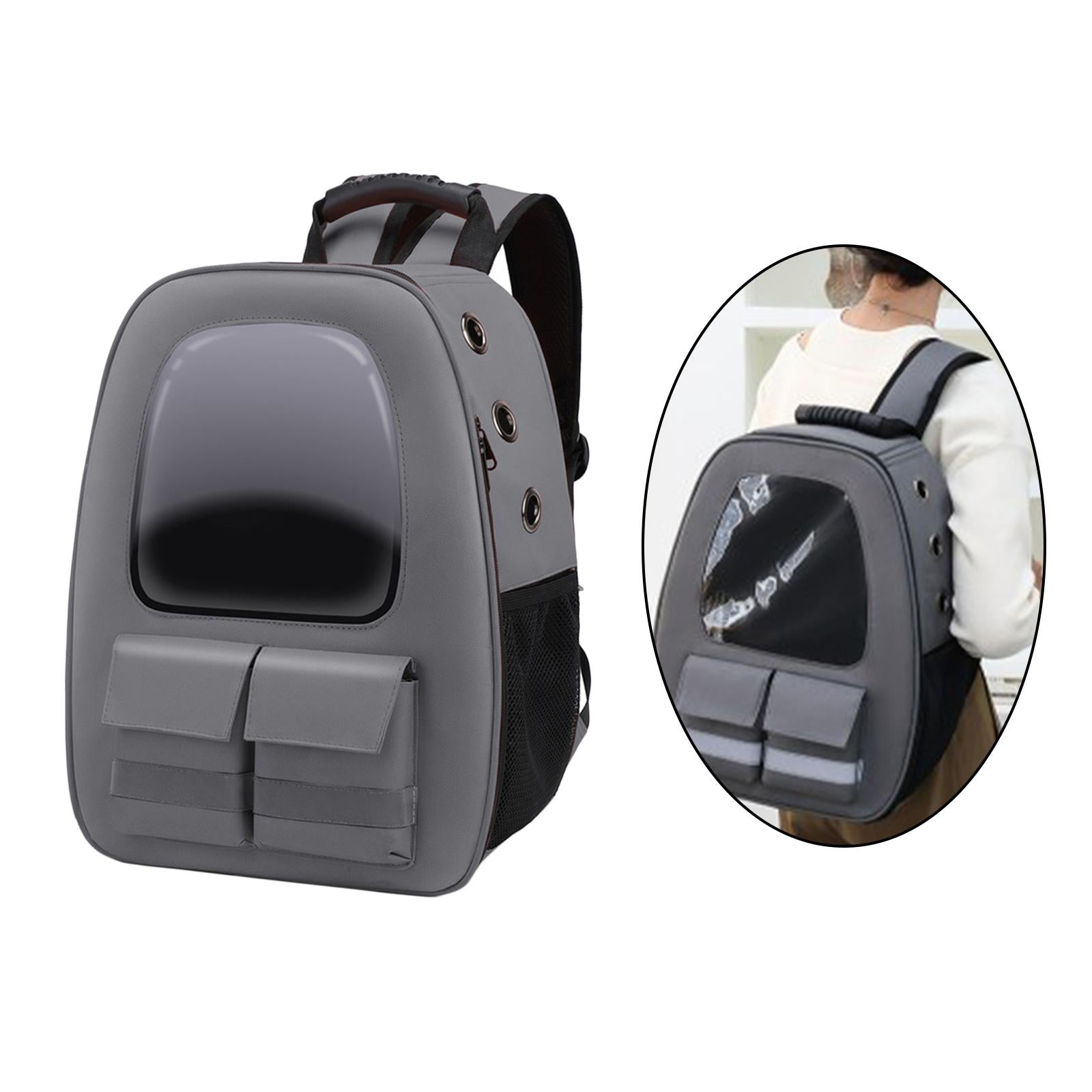 2pcs Cat Carrier Backpack Airline Approved Pet Backpack for Cat and Small Dog