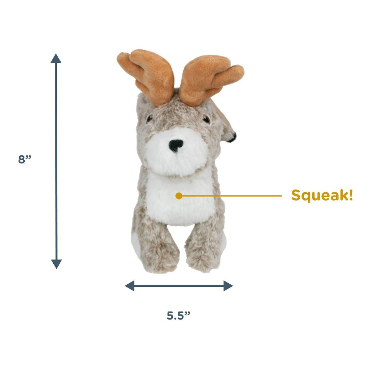 Tall Tails Jackalope Dog Toy