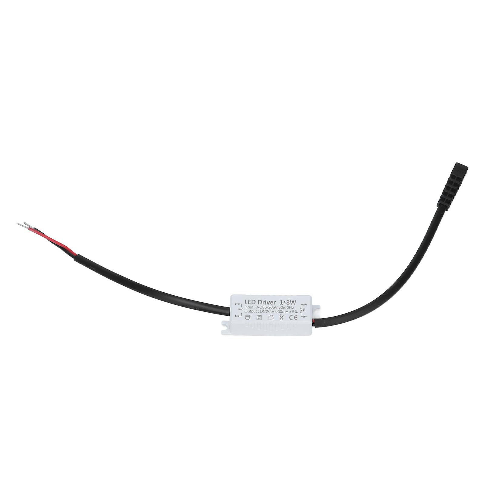 LED Driver AC 85‑265V to 2‑4V DC Power Supply Transformer Adapter for LED Strip Lighting