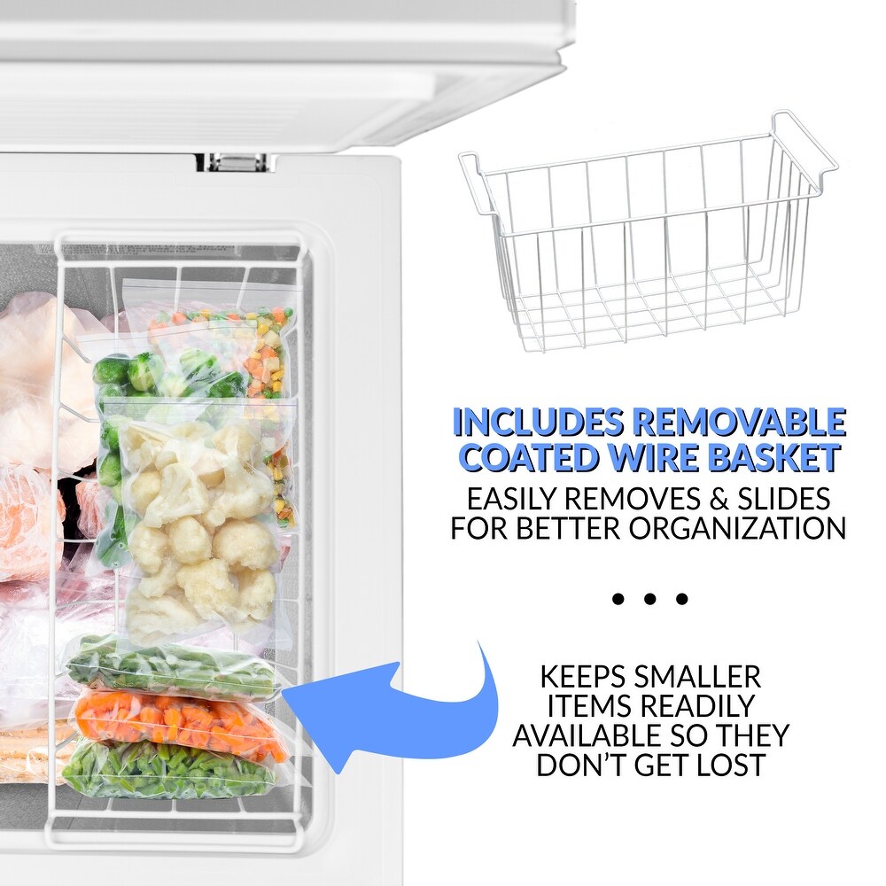 Igloo ICFMD35WH6A 3.5 Cu. Ft. Chest Freezer