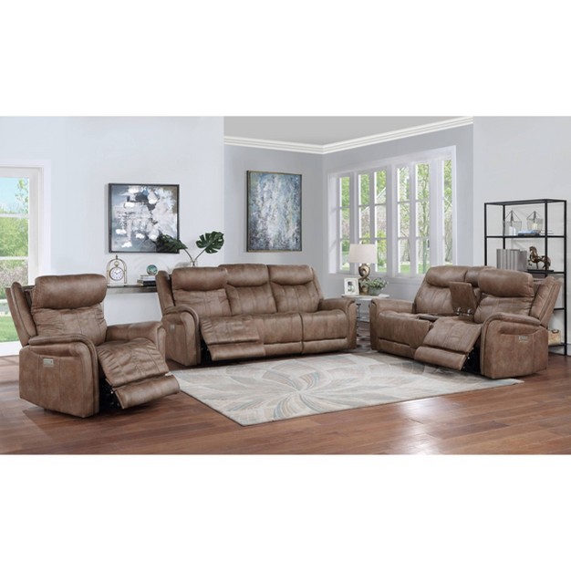 3pc Homesessentials Power Reclining Sofa Set