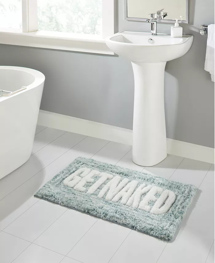 VCNY Home Get Naked Statement Bath Rug 20 x 32