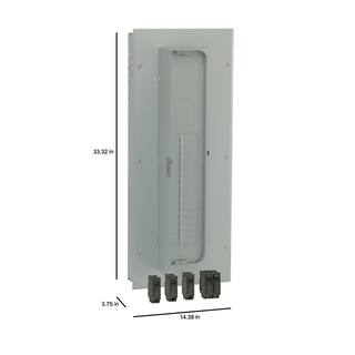 GE 200 Amp 32-Space 64-Circuit Main Lug Indoor Load Center Contractor Kit TLM3220C64GK