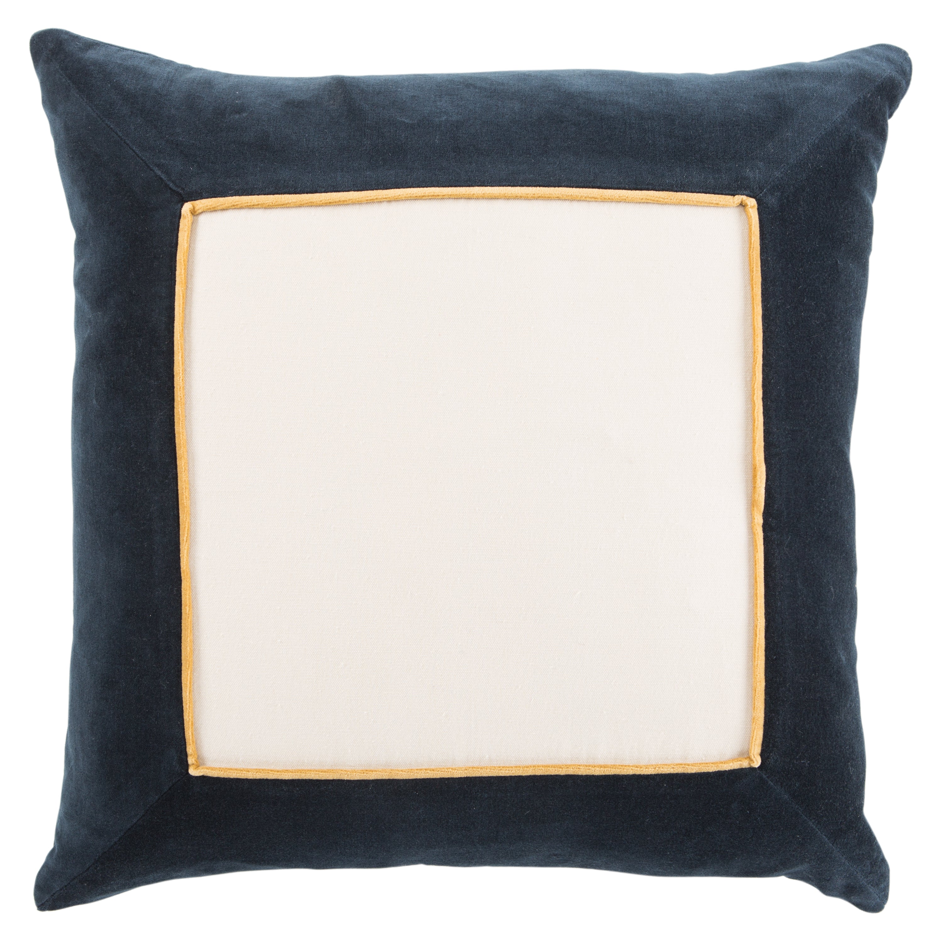 Hendrix Border Navy & Cream Pillow