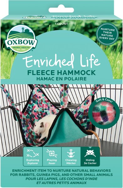 Oxbow Enriched Life Fleece Small Animal Hammock