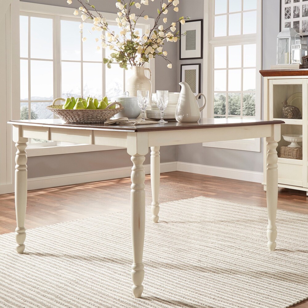 Mackenzie Country Counter Height Extending Dining Table by iNSPIRE Q Classic