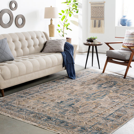 Mirabel Traditional Navy Rug